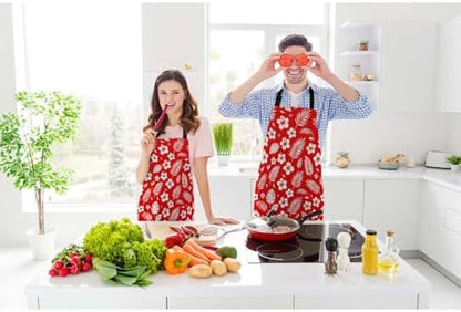 Gingham Plaid Kitchen Apron Bib Apron - Image 2