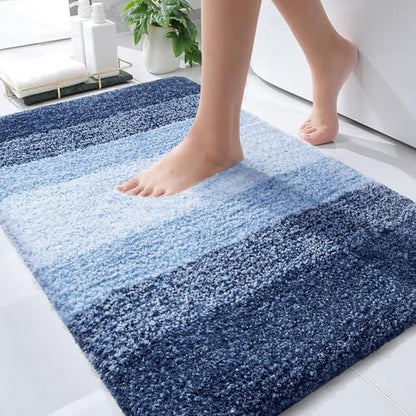 OLANLY Bathroom Rugs Mat 34x21, Extra Soft Absorbent Microfiber Bath Rugs by OLANLY