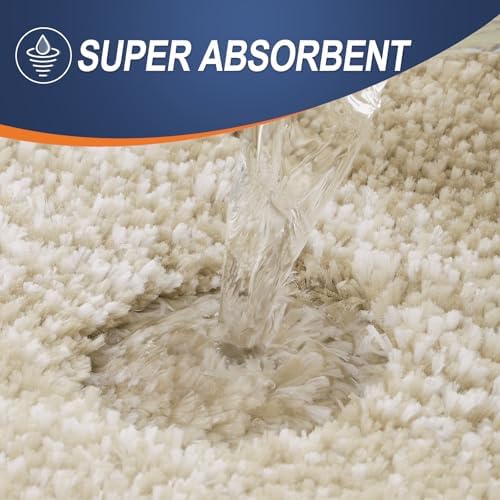OLANLY Bathroom Runner Rug 45x27, Extra Soft Absorbent Microfiber Bath Rugs - Image 4