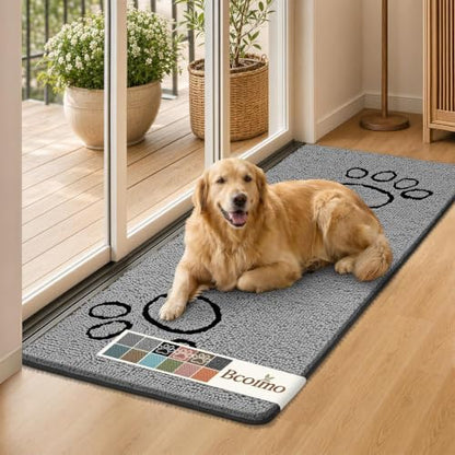Bcoimo Super Absorbent Dog Door Mat by Bcoimo