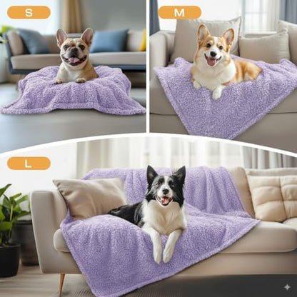 Luciphia 3 Pack Soft Sherpa Fleece Blankets - Image 3