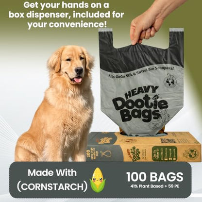 HEAVY Dootie Bags with EZ Tie Handles. Clean and Convenient - Image 3