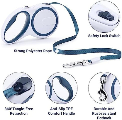 Segarty Extendable Leash, 16ft Heavy Duty Walking Dog Retractable Leash - Image 3