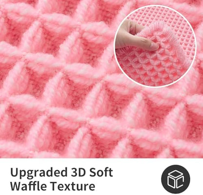 ILANGO Upgraded Waffle Bath Rug 24x72, Super Absorbent Non Slip Bath Mat - Image 5