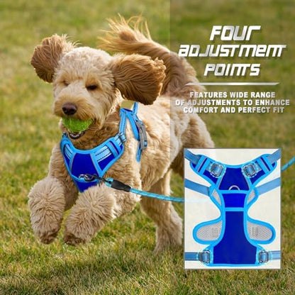 BARKBAY Dog Harness No Pull for Small Sized Dog Front Back Clips, Dog Vest - Image 6
