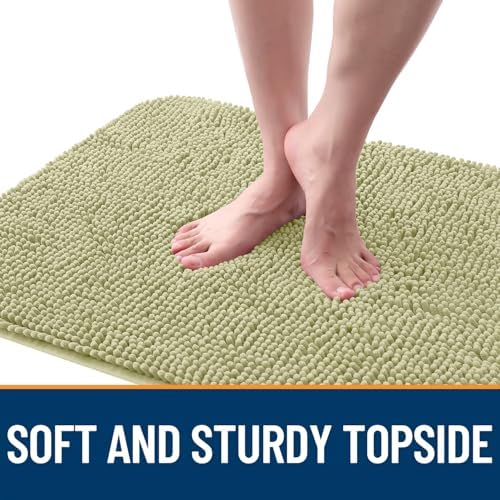 OLANLY Dog Door Mat for Muddy Paws 30x20, Super Absorbent Chenille Mud Mat - Image 4