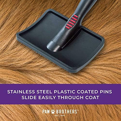 Paw Brothers Soft Pin Curved Slicker Brush - Image 4