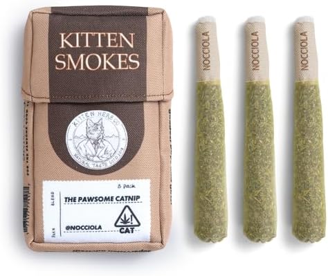 Nocciola 3 Pack Catnip Toys for Cats, Funny Cat Toys Filled by Nocciola