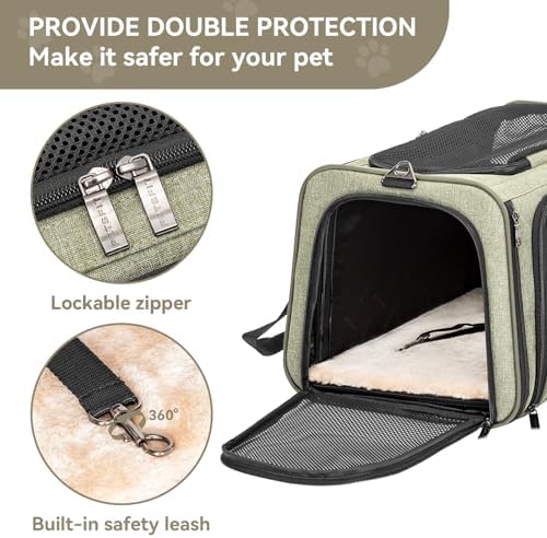 Petsfit Small Double Expandable Cat Carrier - Image 6