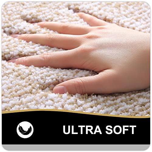 OLANLY Bathroom Rugs 36x24, Soft Absorbent Microfiber Bath Rugs - Image 3