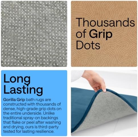 GORILLA GRIP® Memory Foam Bath Rug - Image 3
