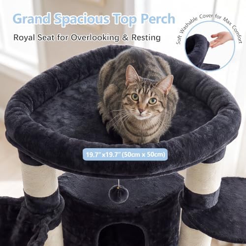 Cat Tree, 81.1" Skyward Corner Cat Tower - Image 2