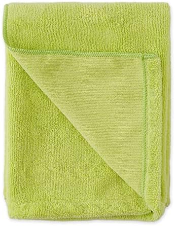 Bone Dry Pet Grooming Microfiber Towel, Embroidered Collection, Lettuce Green - Image 2