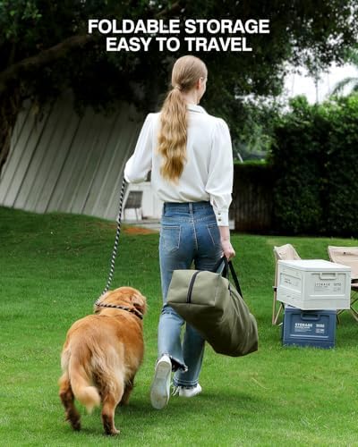 24 x 17 x 17 Inch Collapsible Soft Dog Crate - Image 5