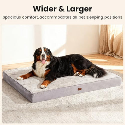OhGeni Orthopedic Waterproof Large Dog Bed, Memory Foam, 54 inch - Image 4