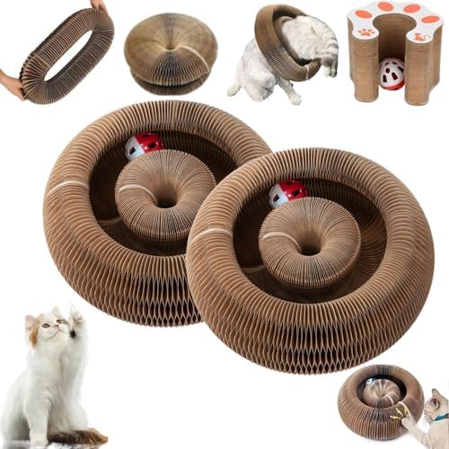 Kitty Curls Cat Toy, Cat Scratcher by Unknown