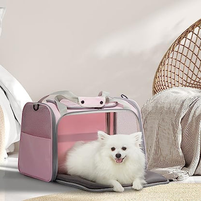 PETSFIT Cat Carrier for Large Cats, Dog Carriers for Small Dogs Under 25 Lbs - Image 6