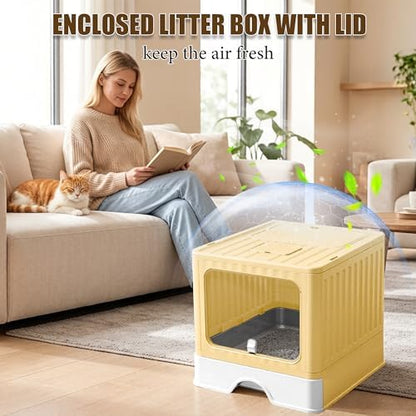 Stainless Steel Cat Litter Box - Image 2