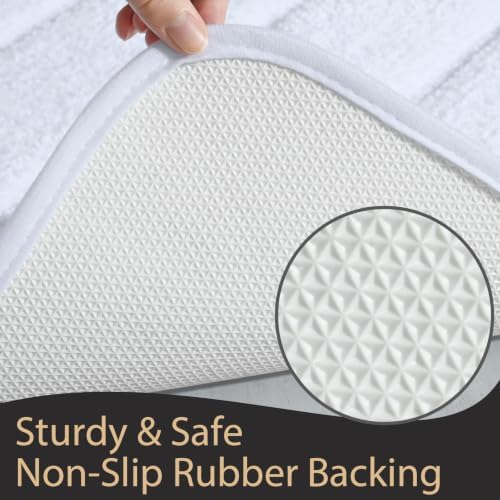 AROGAN Extra Long Bathroom Runner Rugs 24x80 Inch Bath Rug Non Slip - Image 4