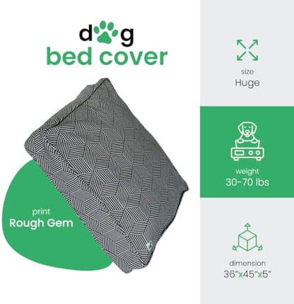 Molly Mutt Rough Gem Duvet, Huge 36"x45"x5" - Image 2