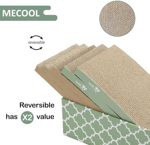 MECOOL Cat Scratching Board，5PC Cat Scratch Pad - Image 4