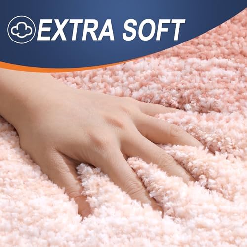 OLANLY Bathroom Runner Rug 54x24, Extra Soft Absorbent Microfiber Bath Rugs - Image 3