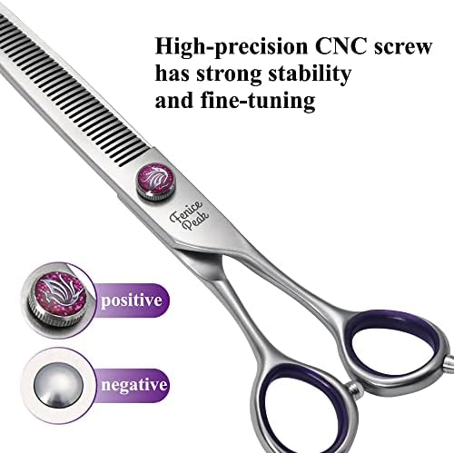 7'' Thinning Dog Grooming Scissors - Image 2
