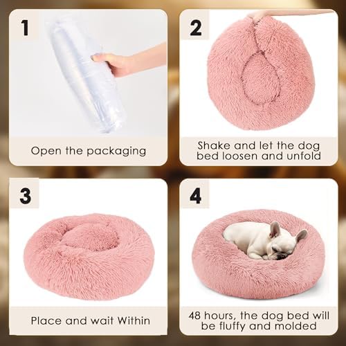 Hoewina Dog & Cat Bed, 20in Cat Beds - Image 6