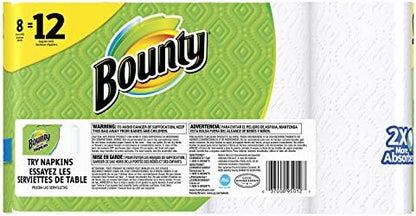 Bounty Select-A-Size Paper Towels, Giant Roll, 8 Rolls - Image 2
