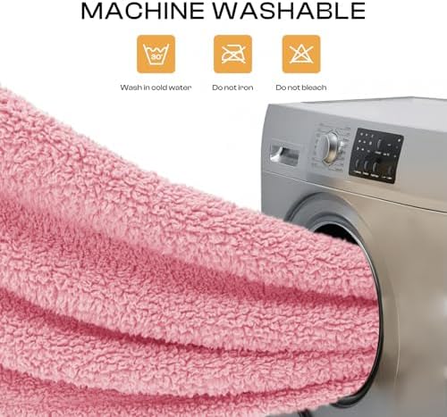 Luciphia 3 Pack Soft Sherpa Fleece Blankets - Image 6