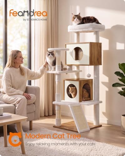 Feandrea Cat Tree, 5-Tier Cat Tower - Image 2