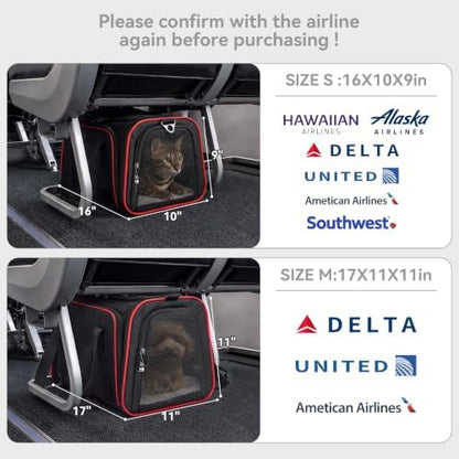 Petsfit Medium Expandable Cat Carrier - Image 3