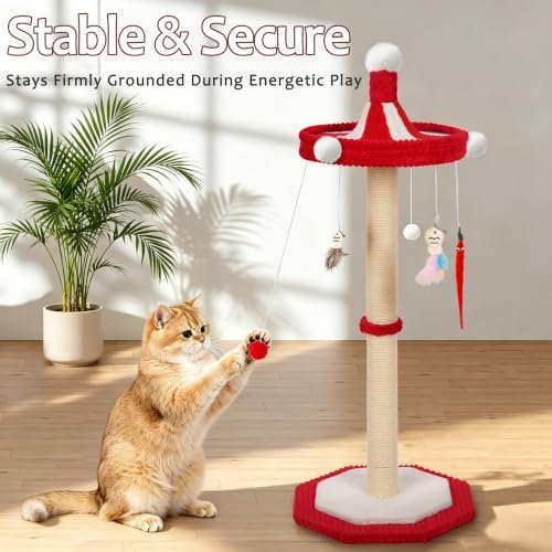 Carousel Cat Scratching Post - Image 4