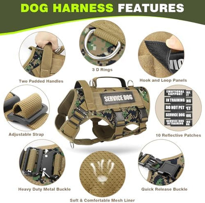 WINSEE Tactical Dog Harness - Image 4