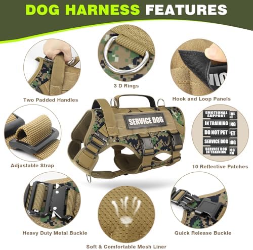 WINSEE Tactical Dog Harness - Image 4