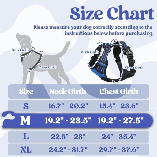 rabbitgoo Dog Harness Medium Sized, Updated Easy On & Off - Image 2