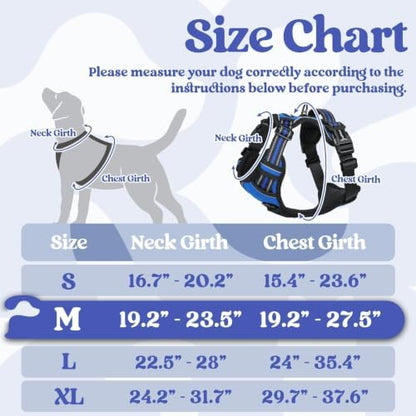 rabbitgoo Dog Harness Medium Sized, Updated Easy On & Off - Image 2