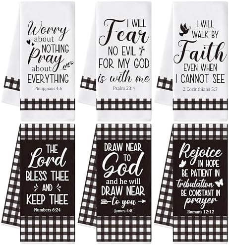 Christian Bible Verse Hand Towels by GROBRO7