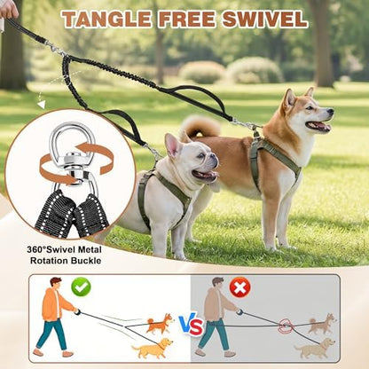 Double Dog Leash for 2 Dogs - Image 4
