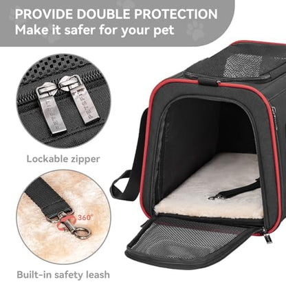 Petsfit Large Expandable Cat Carrier - Image 6