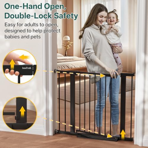 InnoTruth 27-36.6 in Wide Baby Gate - Image 3