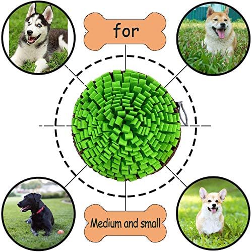 Pet Snuffle Mat for Dogs, Interactive Feed Puzzle for Boredom, Encourages - Image 5