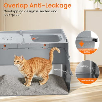XXL Stainless Steel Litter Box - Image 6