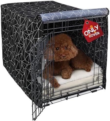 Explore Land Pattern Dog Crate Cover, 48 Inches by ExploreLand