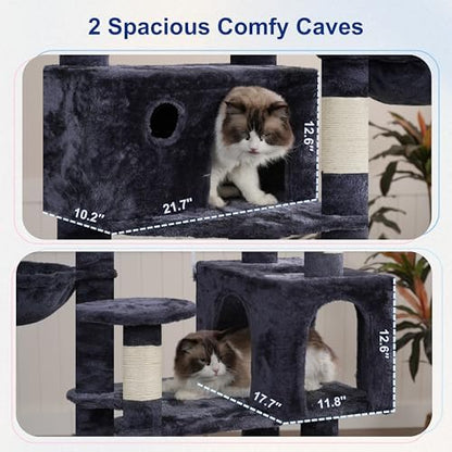 Gitelsnour 80.7'' Tall Cat Tree Tower - Image 2