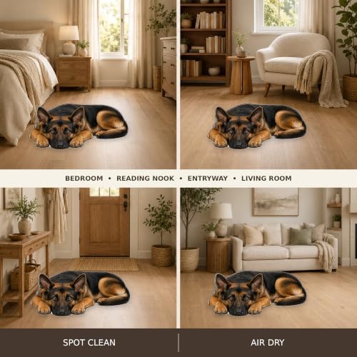 3D Realistic Dog Shaped Bath Mat & Floor Rug - Image 6
