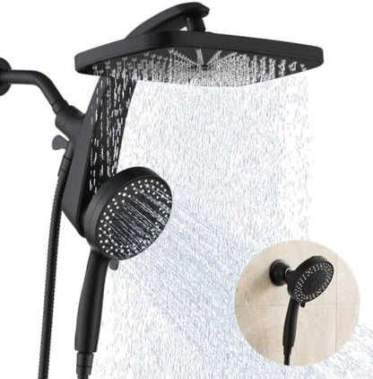 Rain Shower Head with Handheld Showerhead by BOZYBO-BornforQualityLife