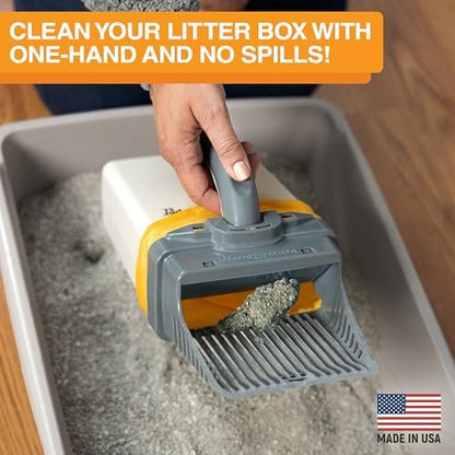 Neater Pet Brands Neater Scooper XL Cat Litter Scoop, 195 Refill Bags – - Image 2