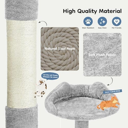 DUMOS 54 Inch Cat Tree Tower - Image 6