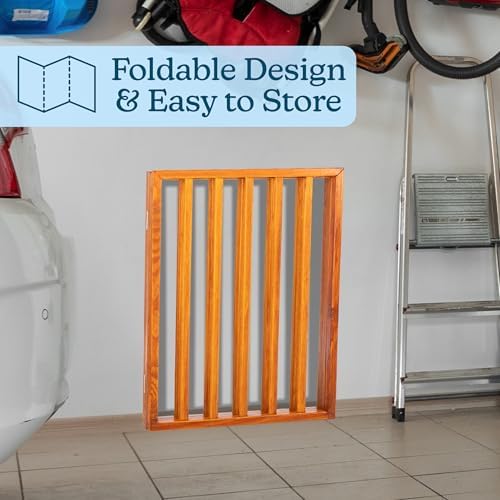 Pet Gate - 3-Panel Indoor Foldable Dog Fence - Image 4